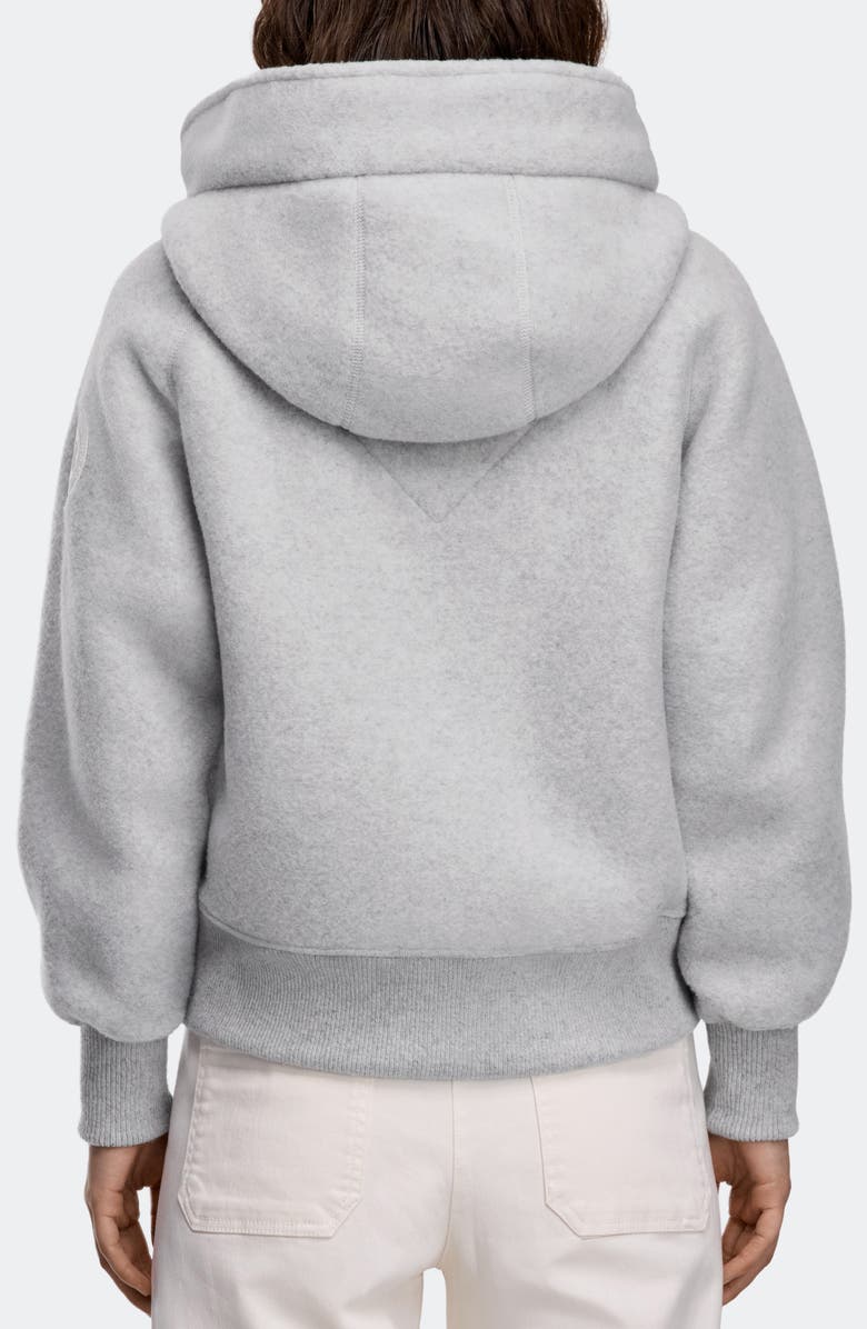 Canada Goose Chilliwack Kind Fleece Bomber, Alternate, color, Sliverbirch Heather