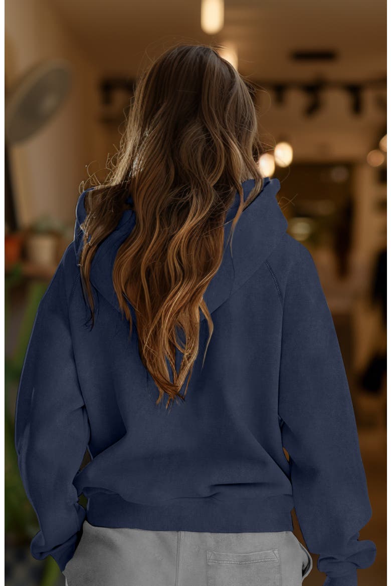 Womens Heartly Ghost Mineral Washed Hoodie, Alternate, color, Denim Blue