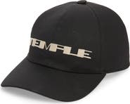 Rick Owens DRKSHDW Temple Baseball Cap