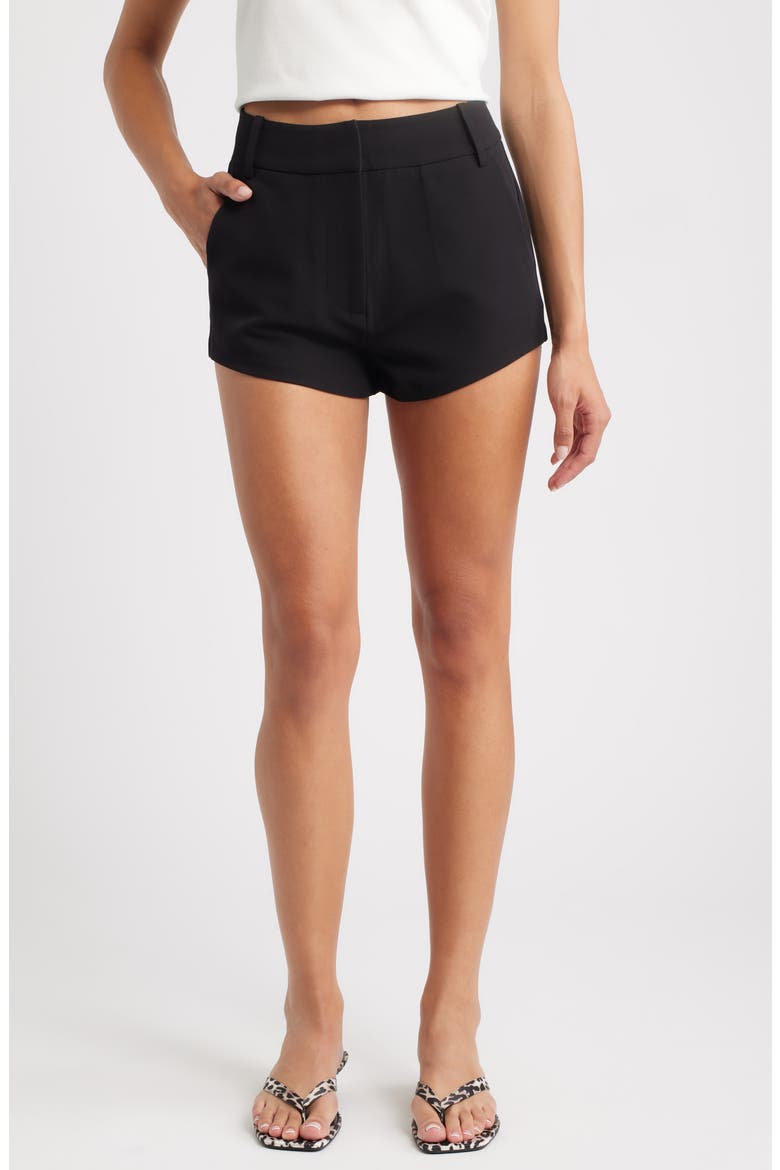 Ellis Mini Shorts, Main, color, BLACK