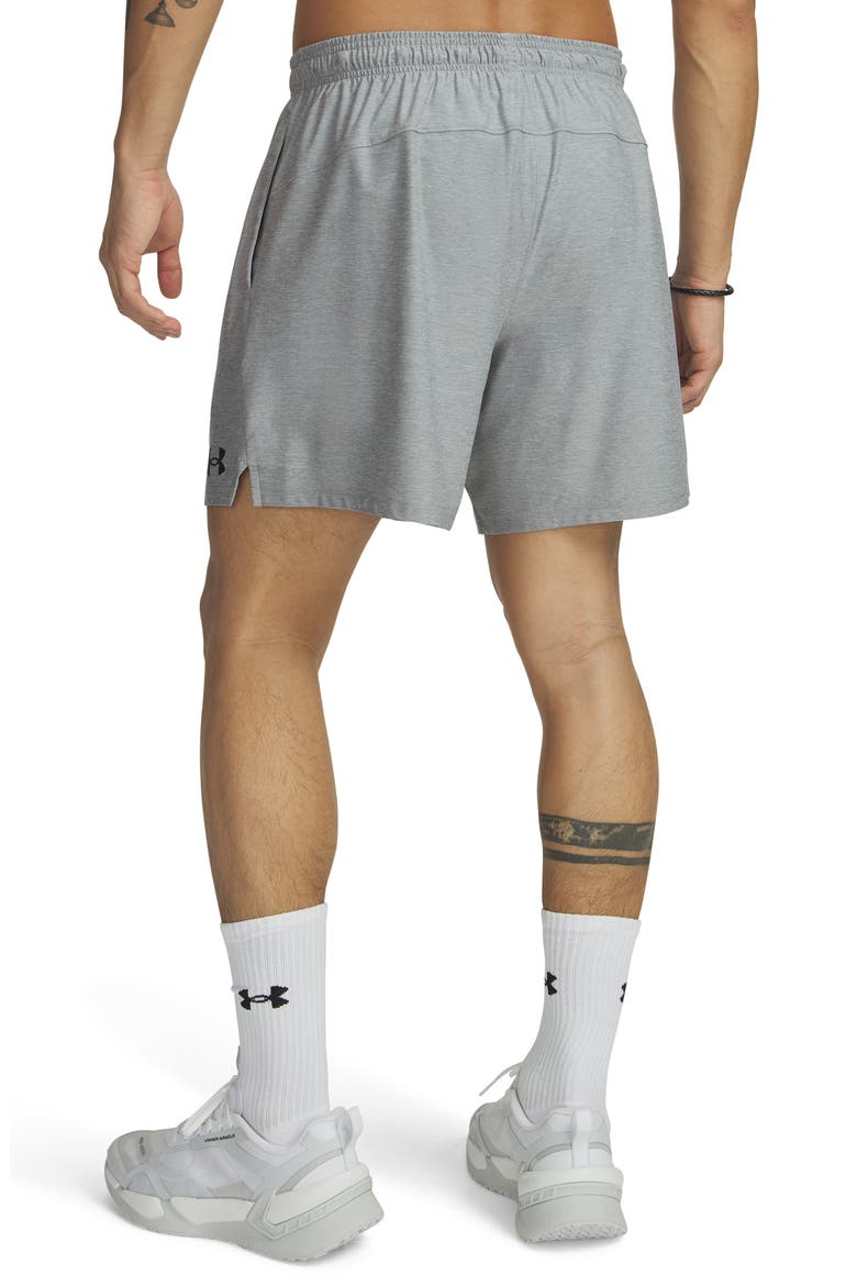 Vanish Knit Heather Shorts, Alternate, color, MOD GRAY/ BLACK