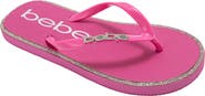 bebe Rhinestone Flip Flop