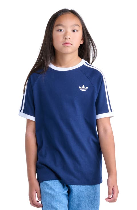 Kids' 3-Stripes Ringer T-Shirt