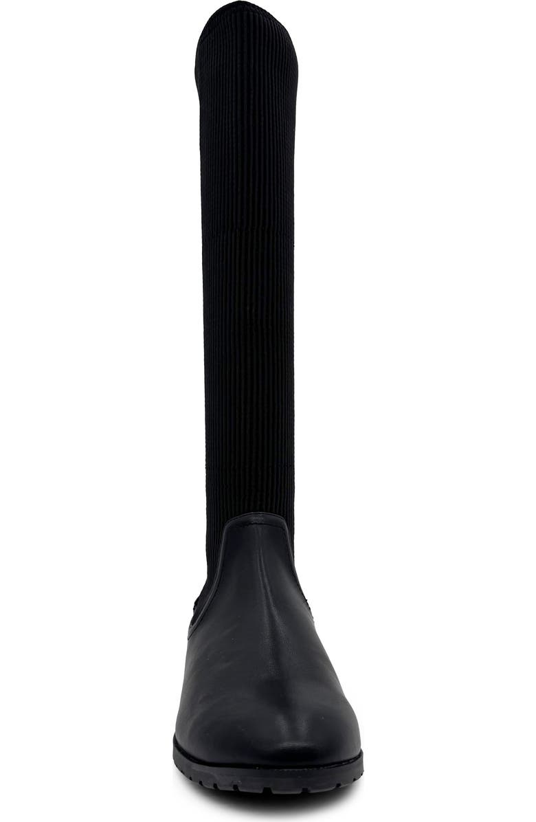 CHELSEA CREW Brandy Tall Boot, Alternate, color, Black Pu