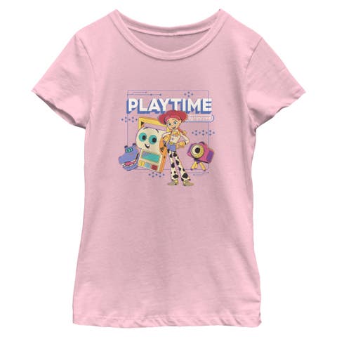 Girl's Toy Story 5 Playtime Optimized  Graphic T-Shirt