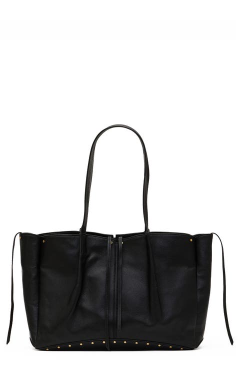 Meryl Leather Carryall Tote