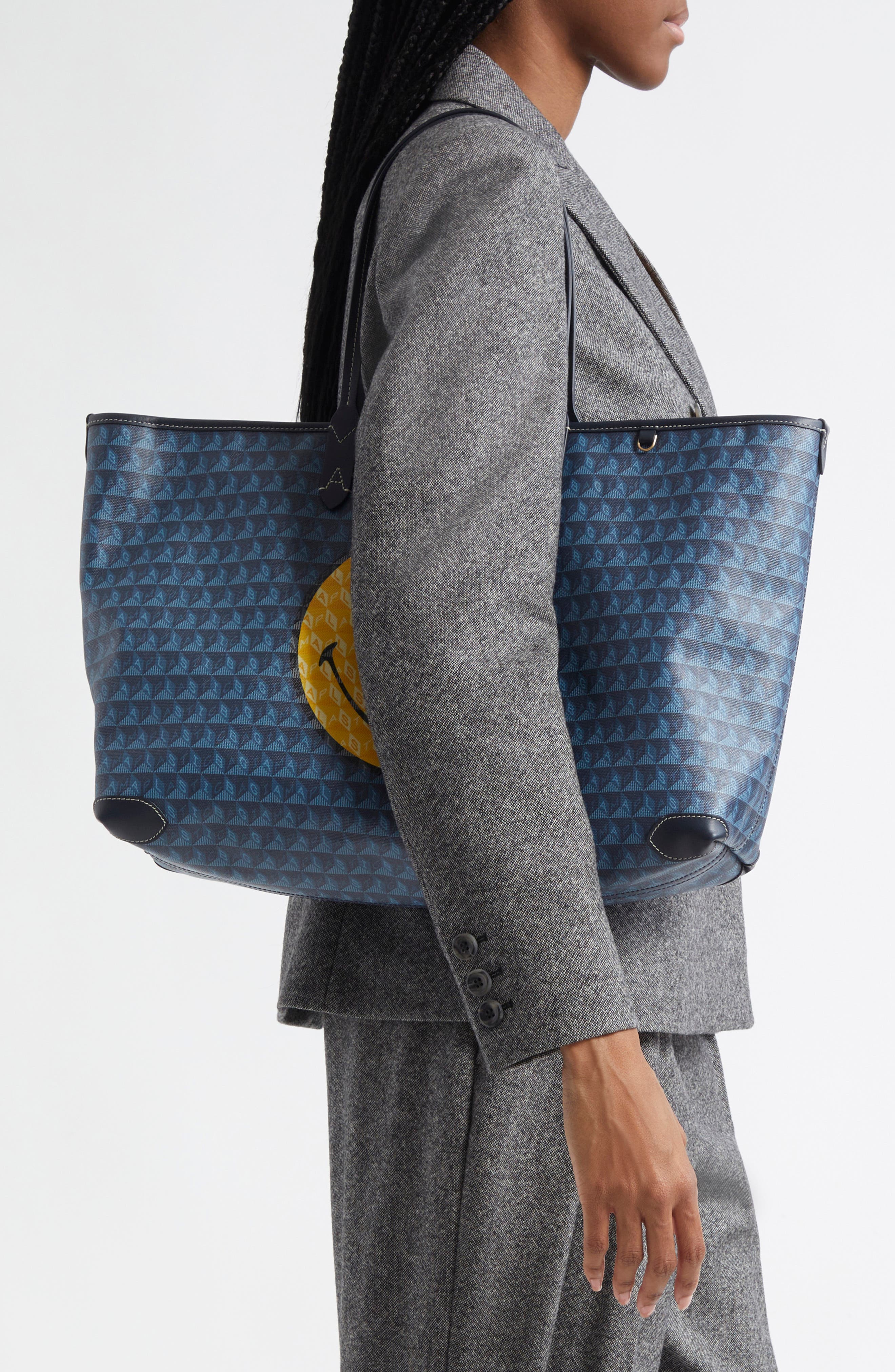 Anya Hindmarch I Am a Plastic Bag Wink Tote, Alternate, color, 