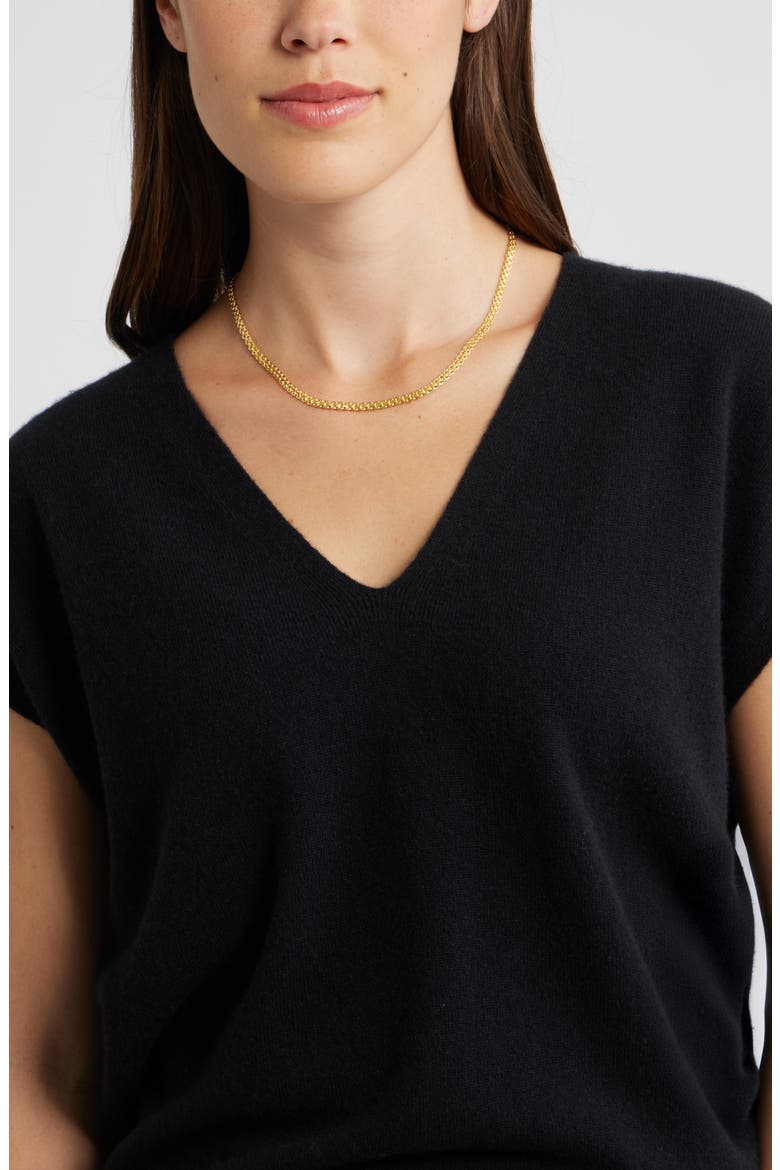Demi Fine Woven Chain Necklace, Alternate, color, 14K GOLD PLATED