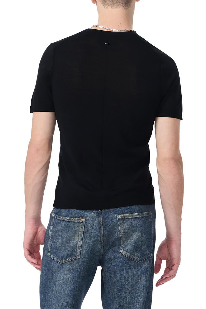 Aulton Wool Blend T-Shirt, Alternate, color, BLACK