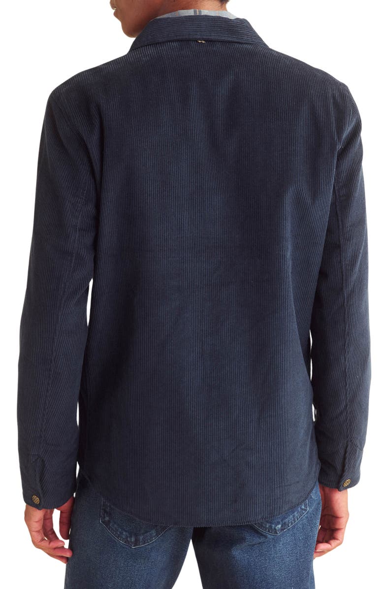 Billy Reid Leroy Corduroy Snap Front Shirt Jacket, Alternate, color, 