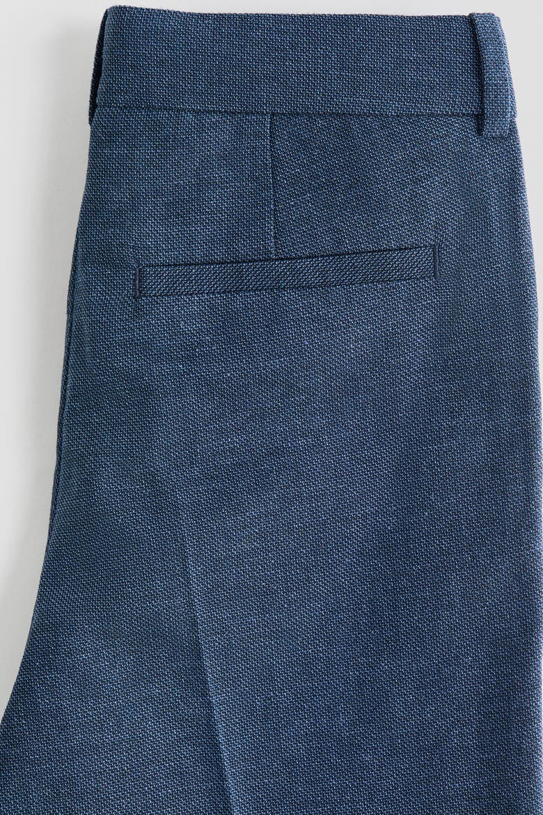 Tailored Trousers, Alternate, color, Navy blue