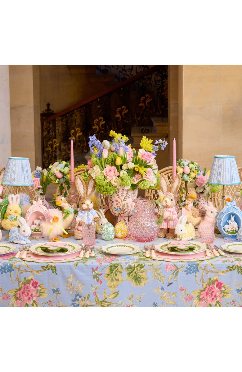 Mrs. Alice Rose Pink Hobnail Glasses, Alternate, color, Pink