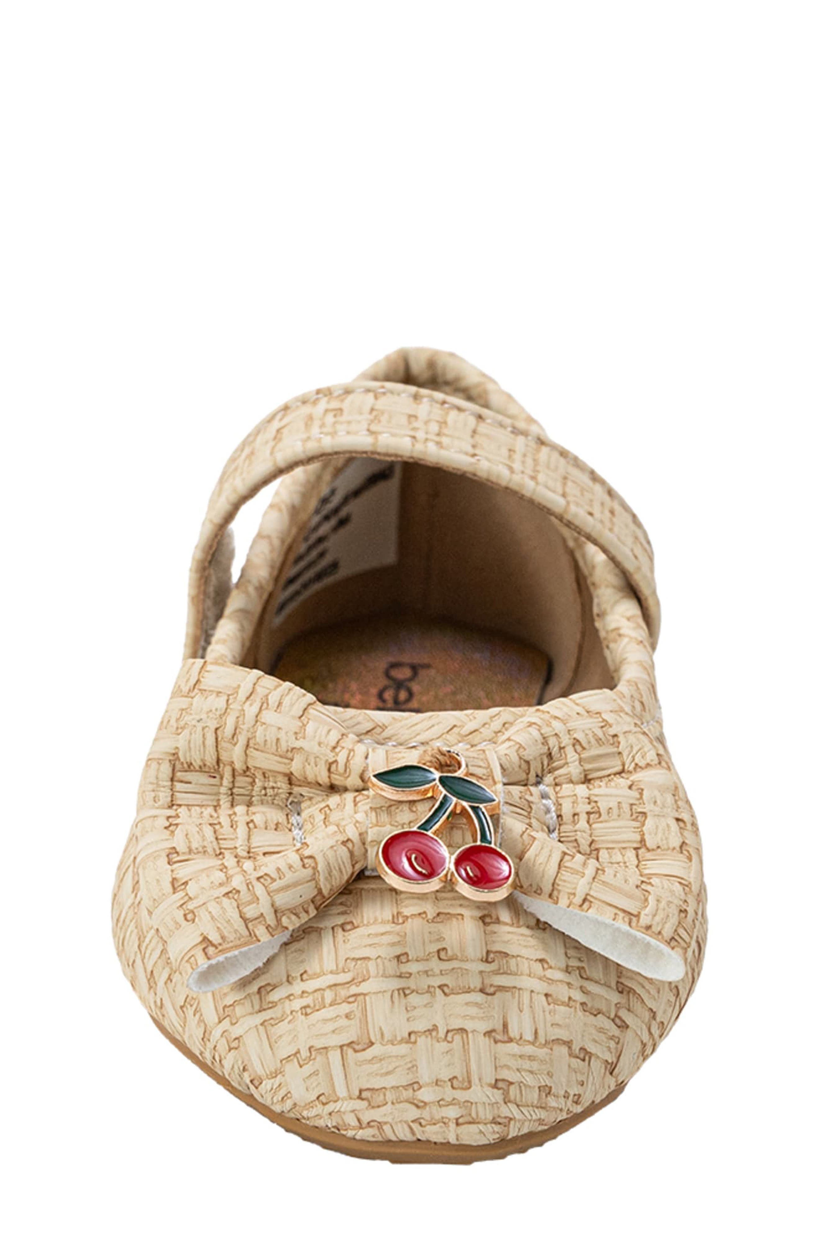 bebe Sassy Mary Jane Flat, Alternate, color, Tan