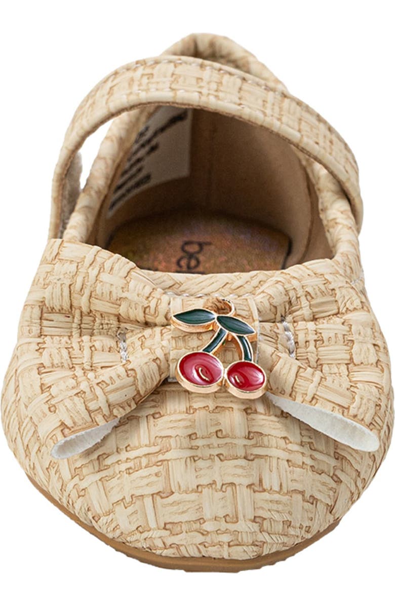 bebe Sassy Mary Jane Flat, Alternate, color, Tan