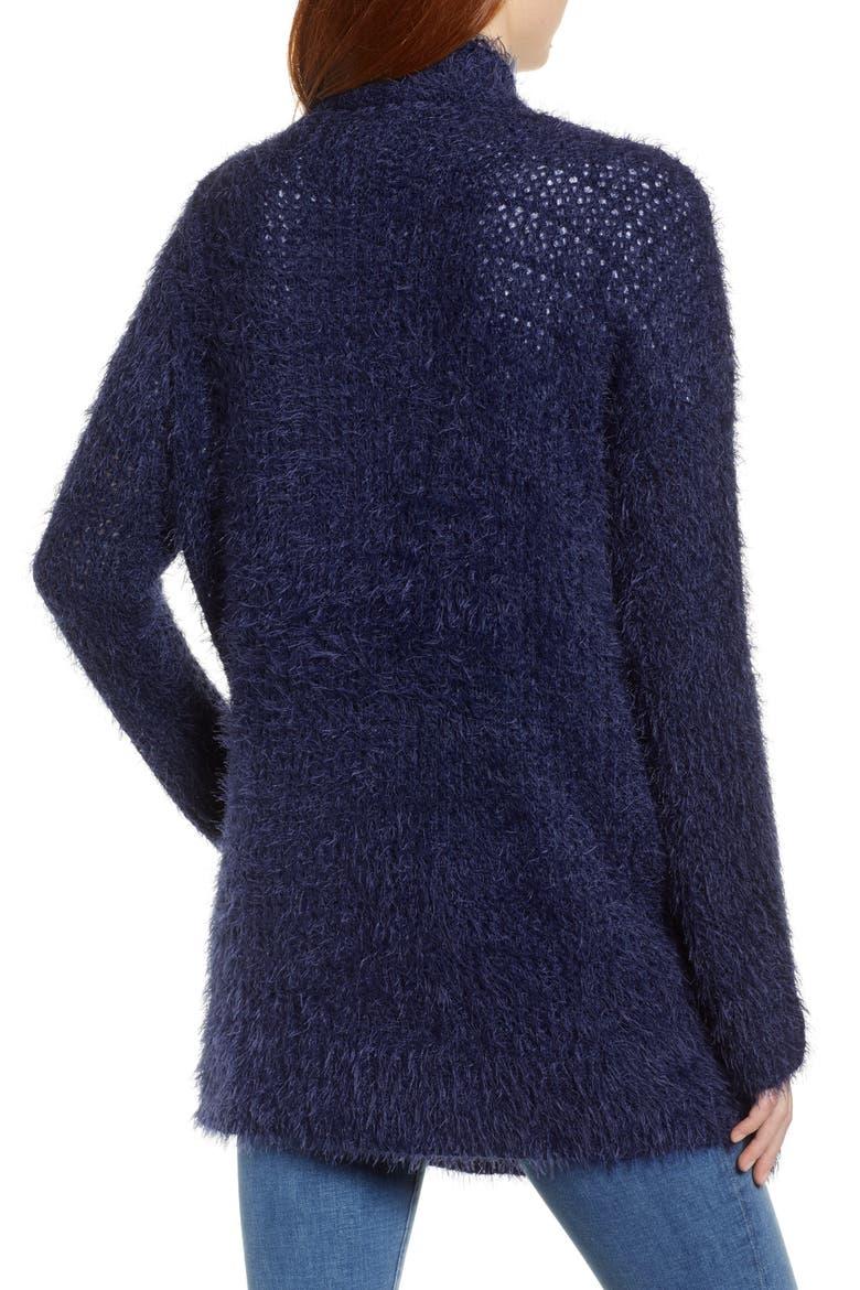 Novelty Stitch Cardigan, Alternate, color, NAVY PEACOAT