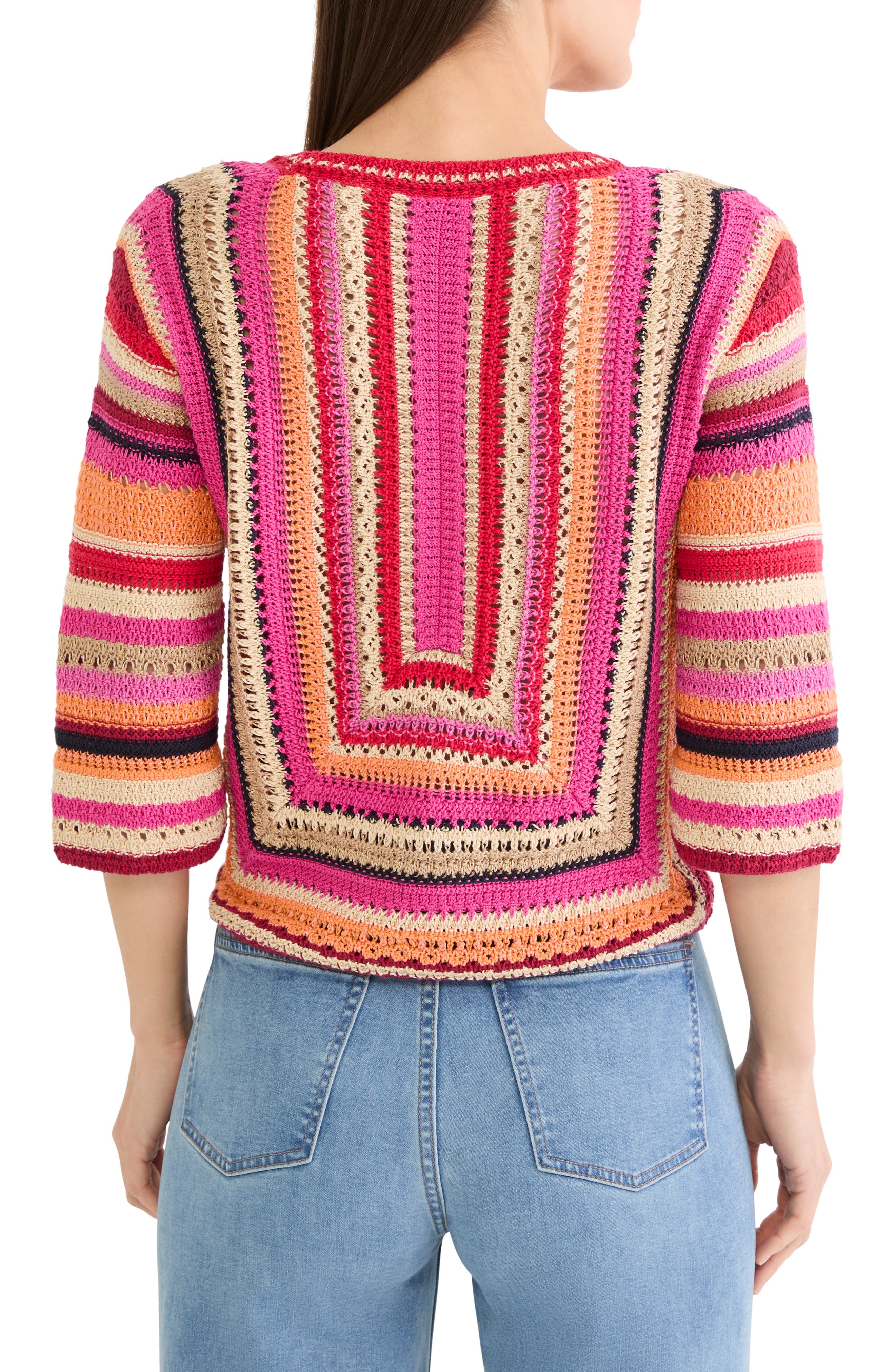 Pastiche Mix Stitch Sweater - image 4