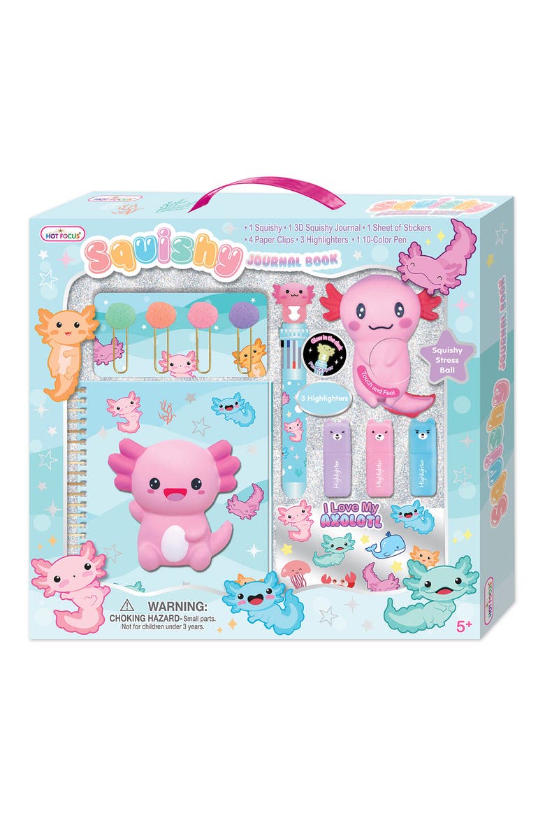 Squishy Journal Book Kit, Main, color, MULTI