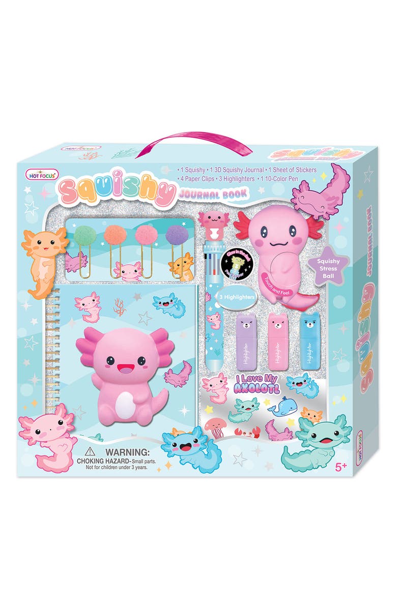 HOT FOCUS Squishy Journal Book Kit, Main, color, Multi