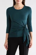 Renee C Side Knot Top