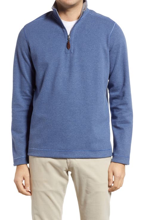 Reversible Quarter Zip Pullover