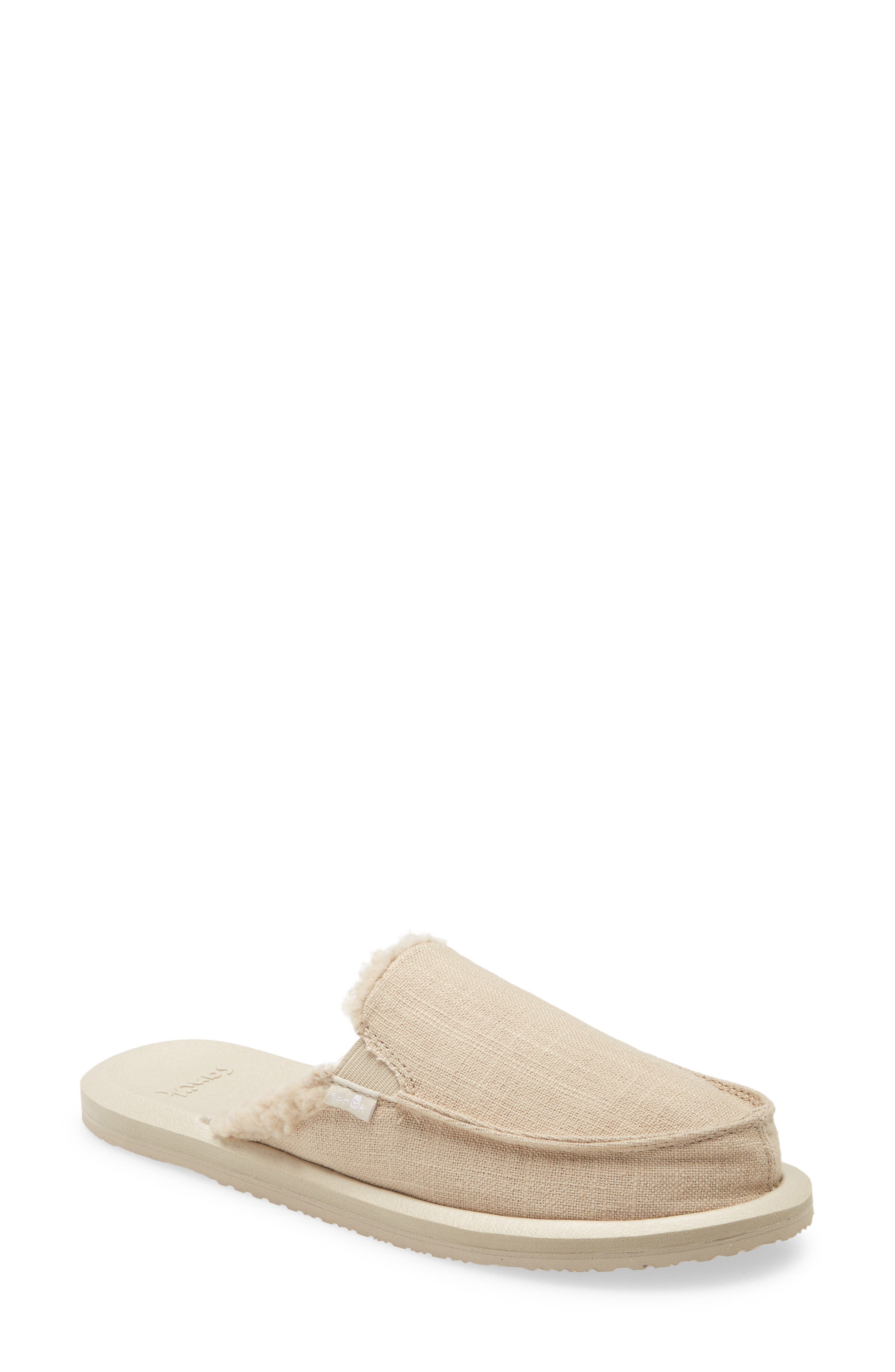 You Got My Back Hemp Chill Mule, Main, color, NATURAL