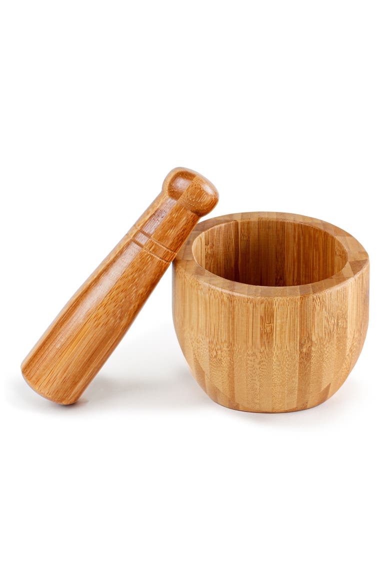 4-Piece Bamboo Kitchen Set, Alternate, color, BEIGE