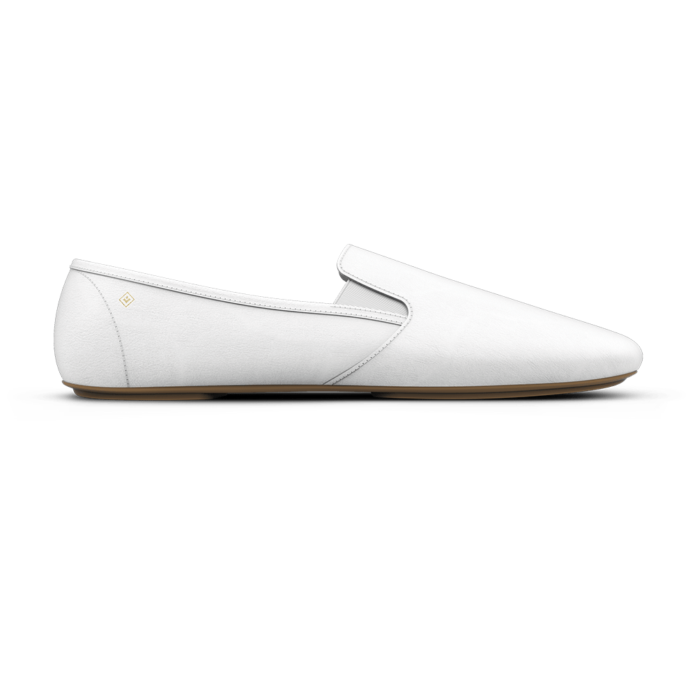 Rivieras Leather Jazz Shoe, Main, color, White