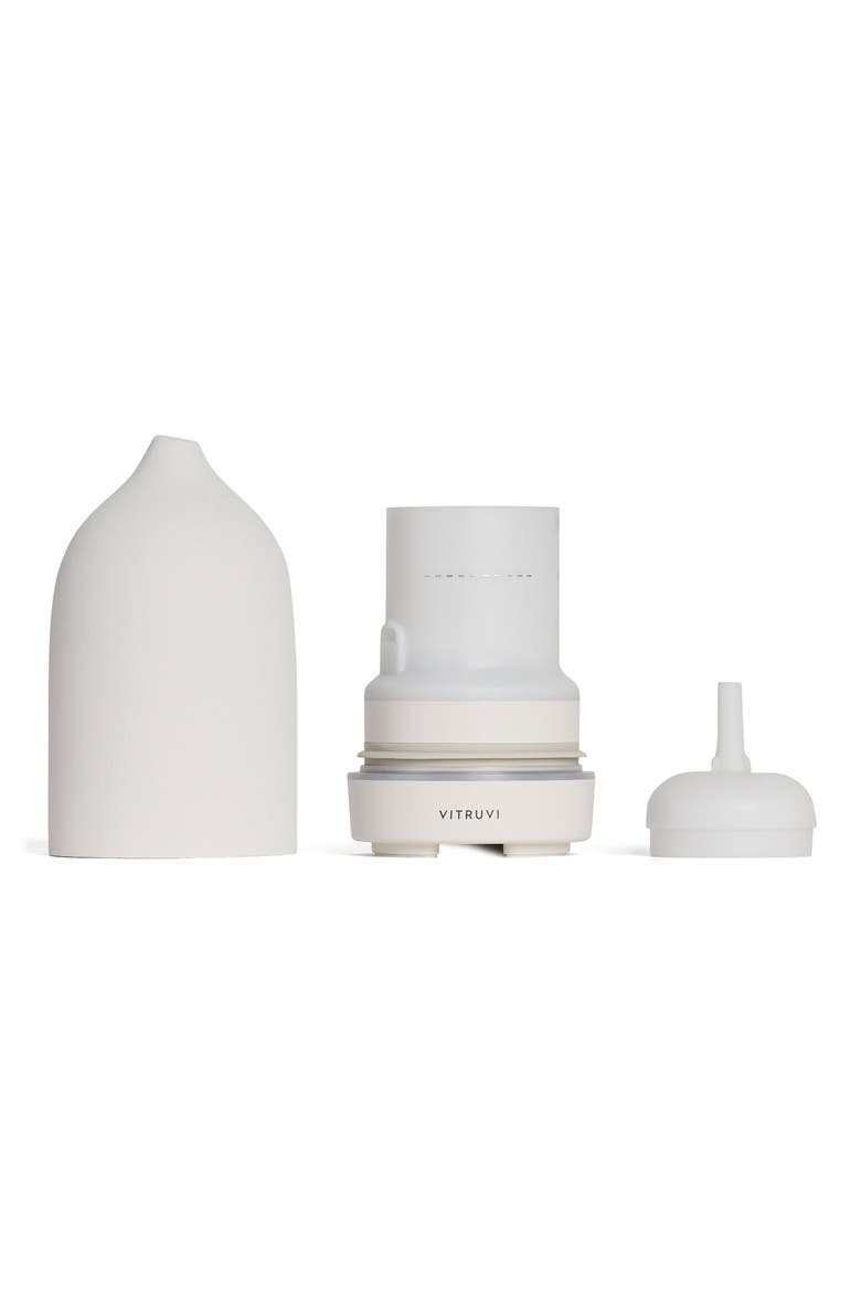 Stone Porcelain Diffuser, Alternate, color, WHITE