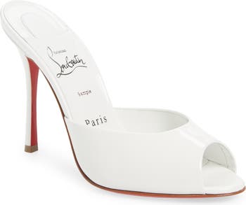 Christian Louboutin Me Dolly Peep Toe Slide Sandal (Women