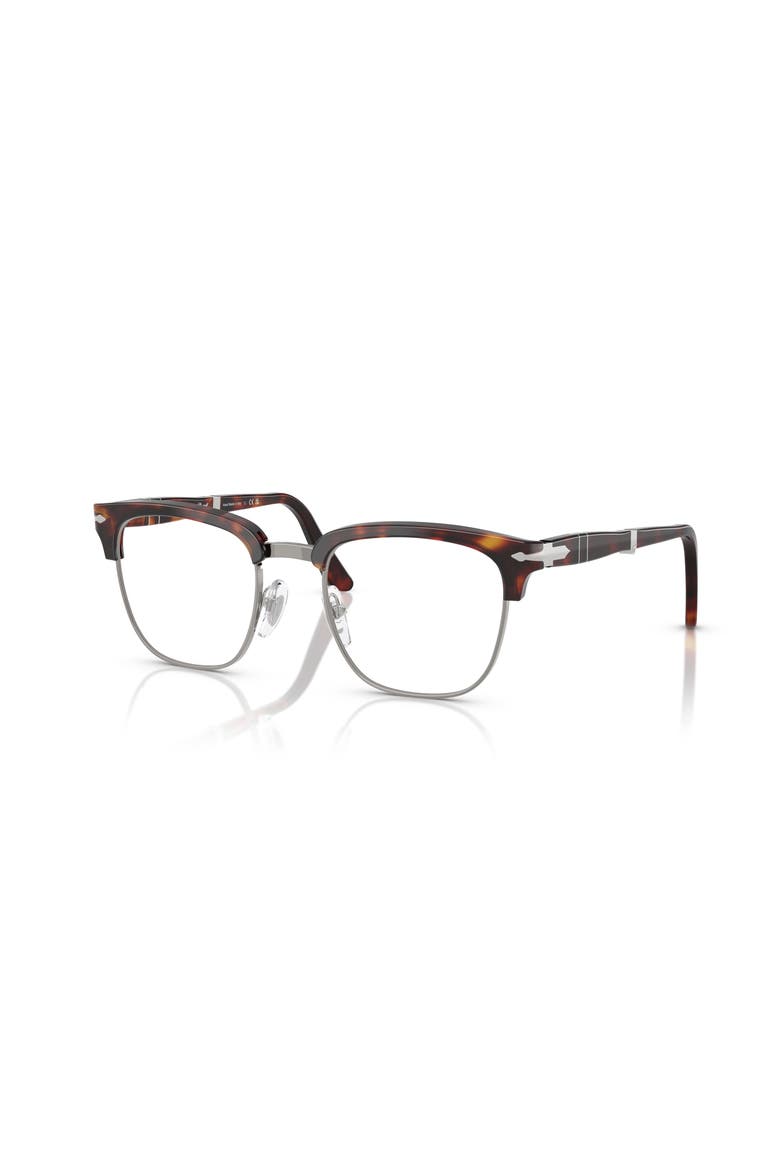 52mm Square optical glasses, Main, color, Tortoise
