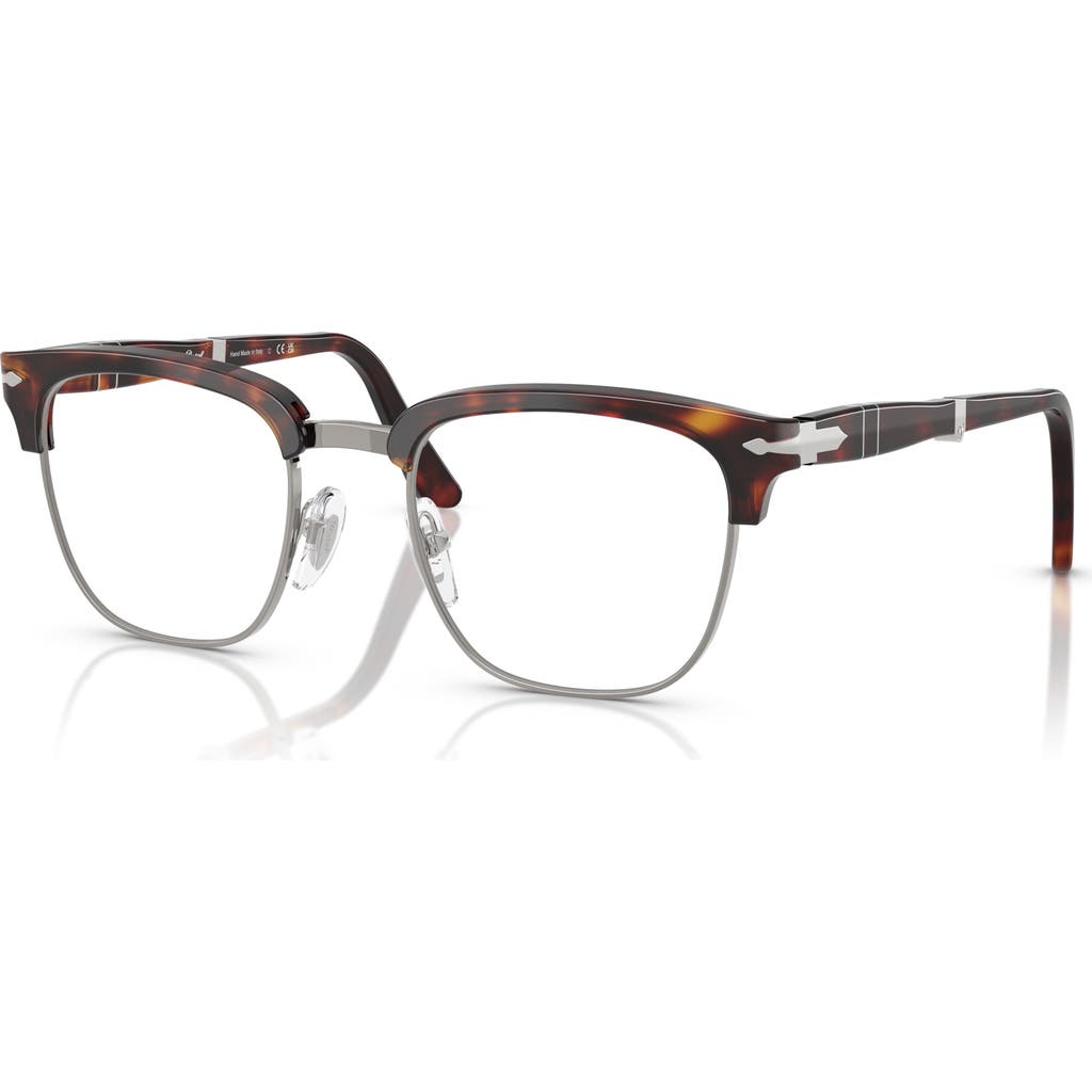 Persol 50mm Square Optical Glasses In Black