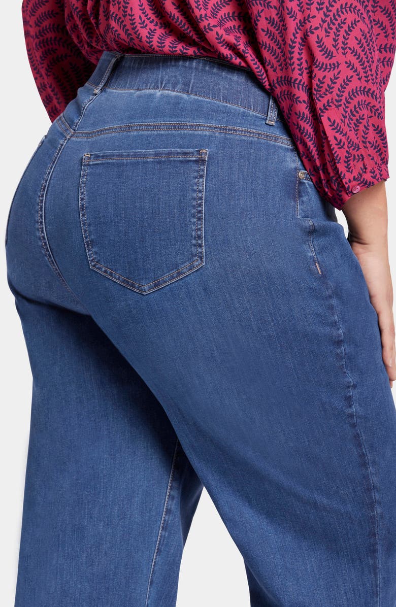 NYDJ Waist Match Major Wide Leg Jeans, Alternate, color, Waterfall