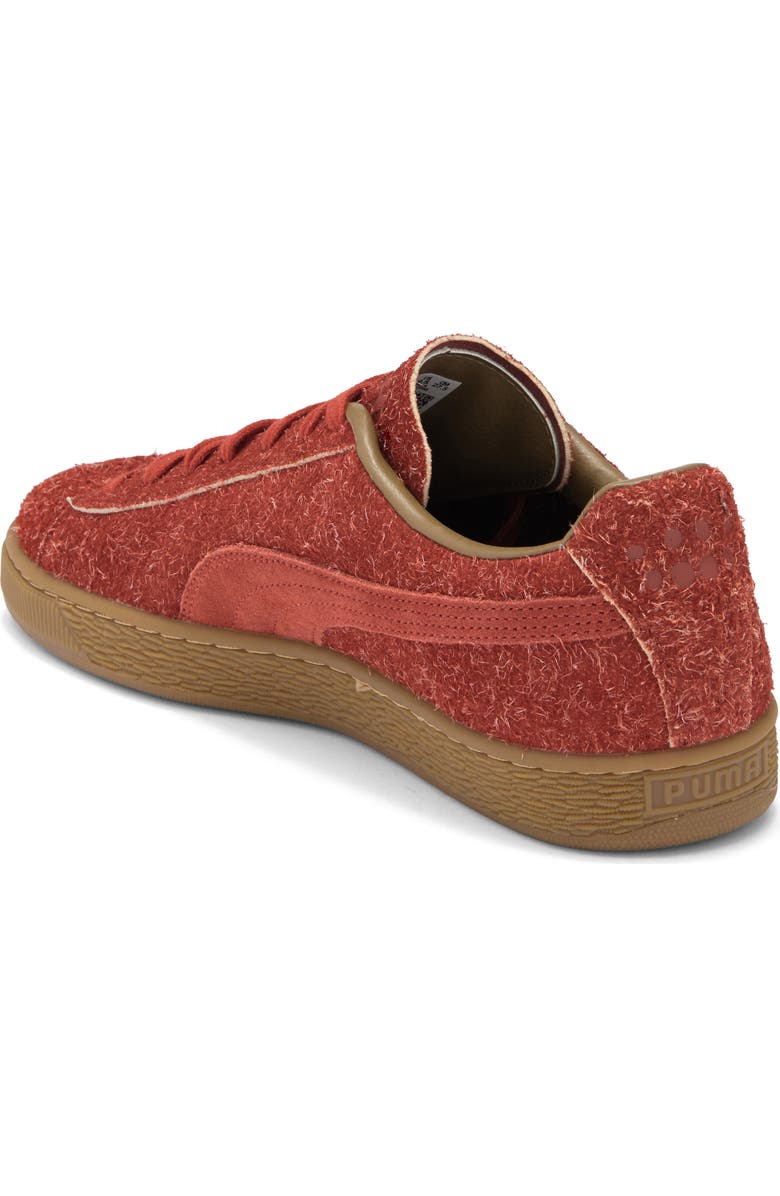 PUMA x Daniëlle Cathari Fuzzy Suede Sneaker, Alternate, color, Mars Red