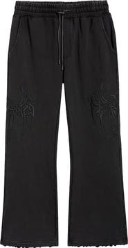 RtA Griffin Cyber Sigilism Flare Sweatpants