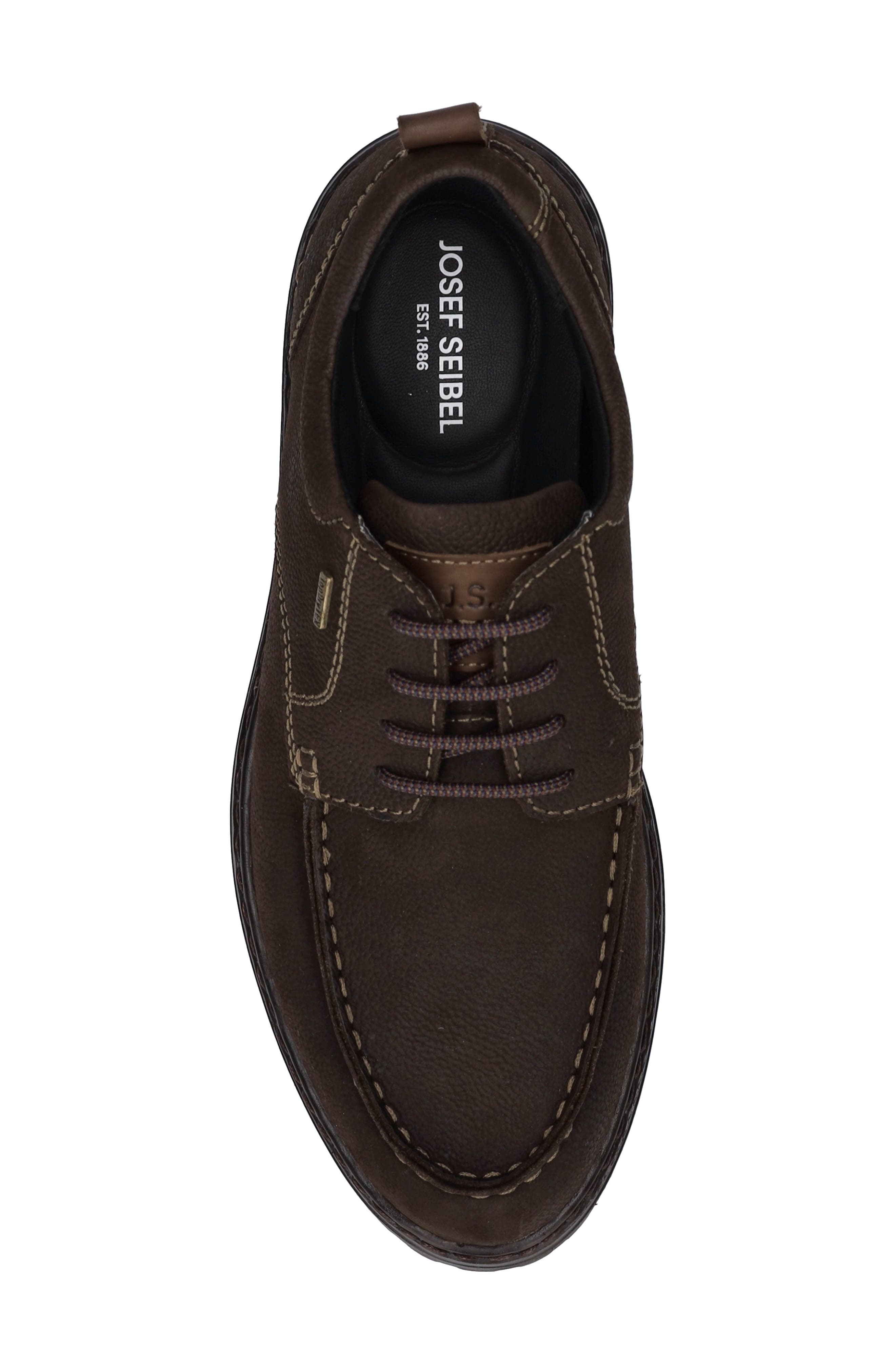 Josef Seibel Erroll 62 Waterproof Lugged Moc Toe Derby, Alternate, color, Moro