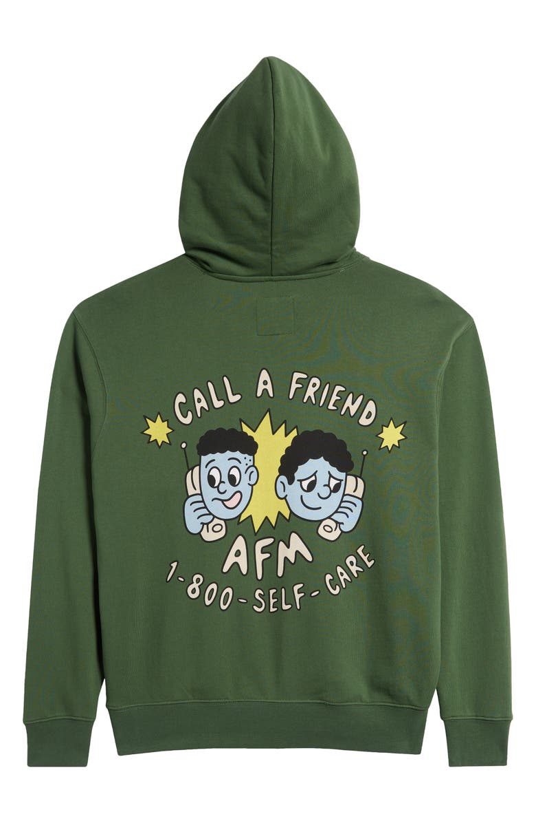 Action Figure Miles Call a Friend Graphic Hoodie, Alternate, color, 