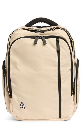 Original Penguin Zip Nylon Backpack