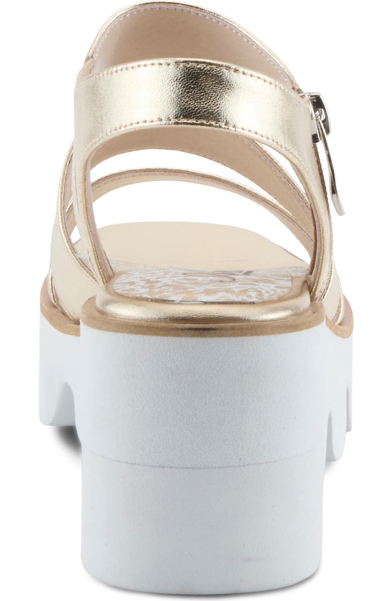 AZURA BY SPRING STEP Corrigate Platform Sandal, Alternate, color,