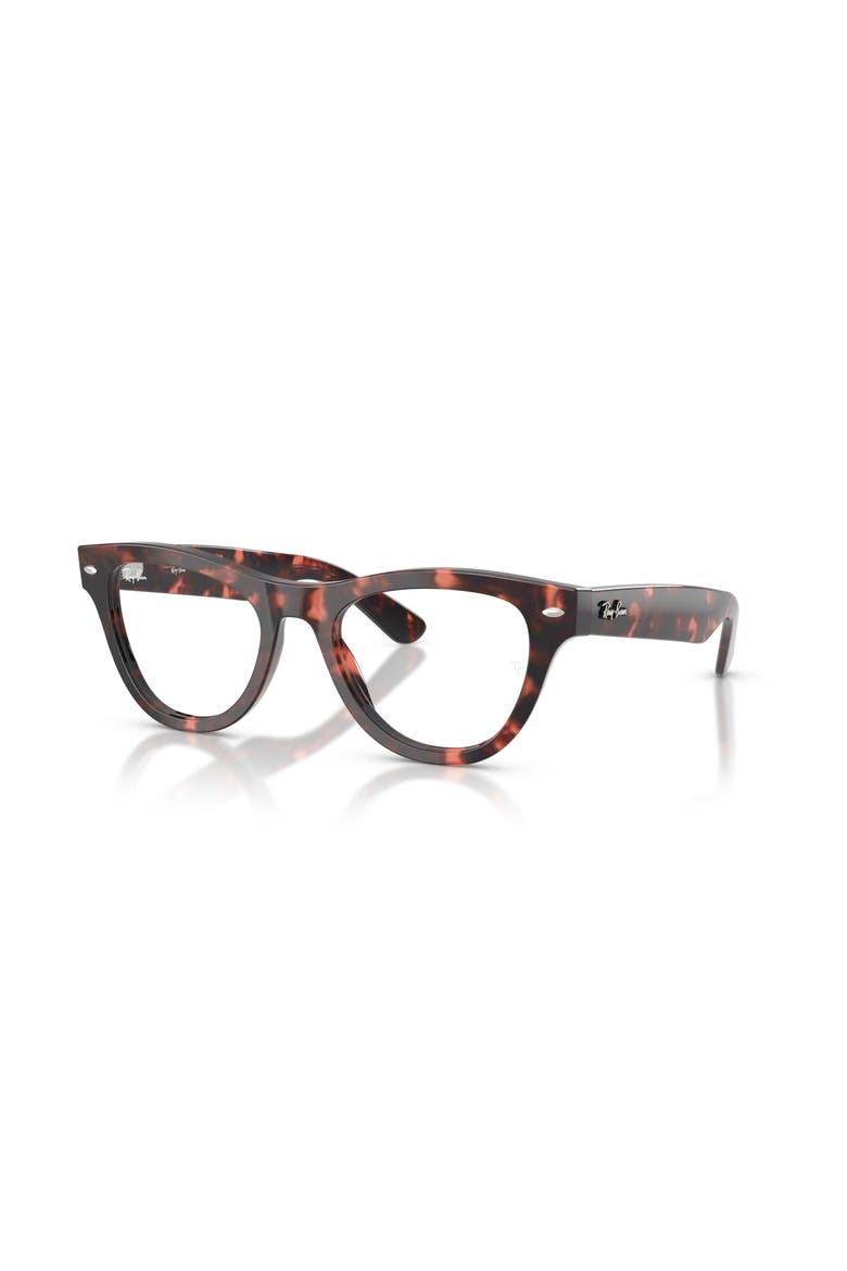 52mm Cat Eye optical glasses, Main, color, Tortoise