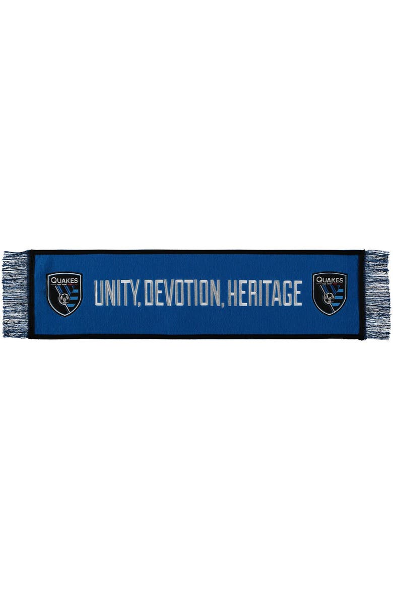 San Jose Earthquakes 30.5'' x 8'' Heritage Scarf Banner, Main, color, Blue