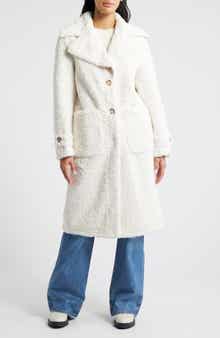 Sam Edelman Longline Faux Fur Coat