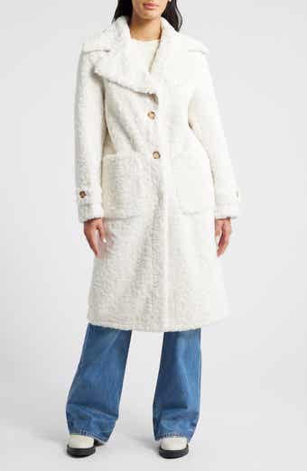 Sam Edelman Longline Faux Fur Coat