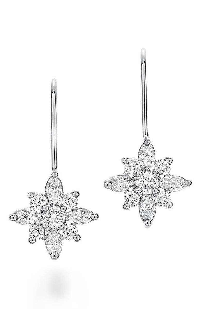 Kwiat .90ct tw Diamond Star Earrings, Alternate, color,