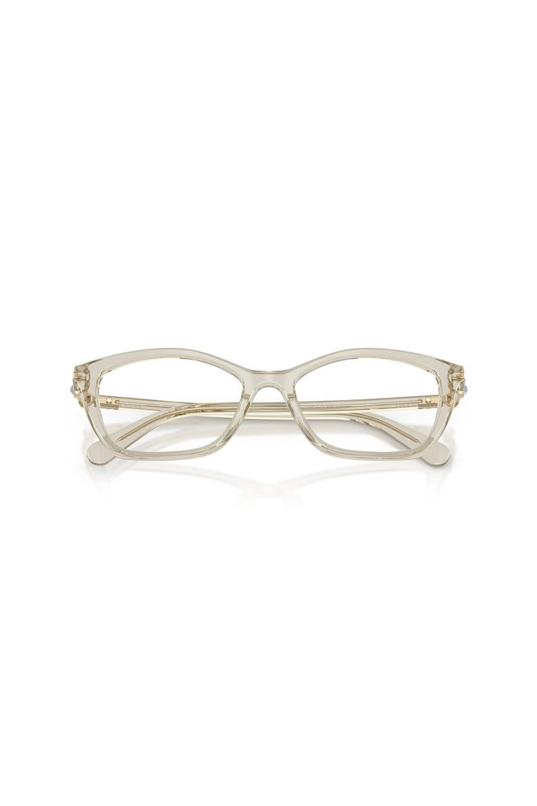 54mm Rectangle optical glasses, Alternate, color, Beige