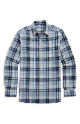 vineyard vines Brant Plaid Tech Twill Button-Up Shirt