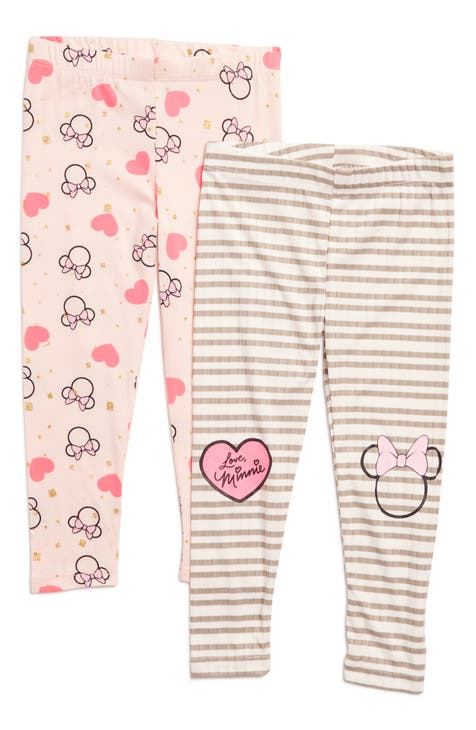 Kids' 2-Pack Minnie Leggings (Little Kid)