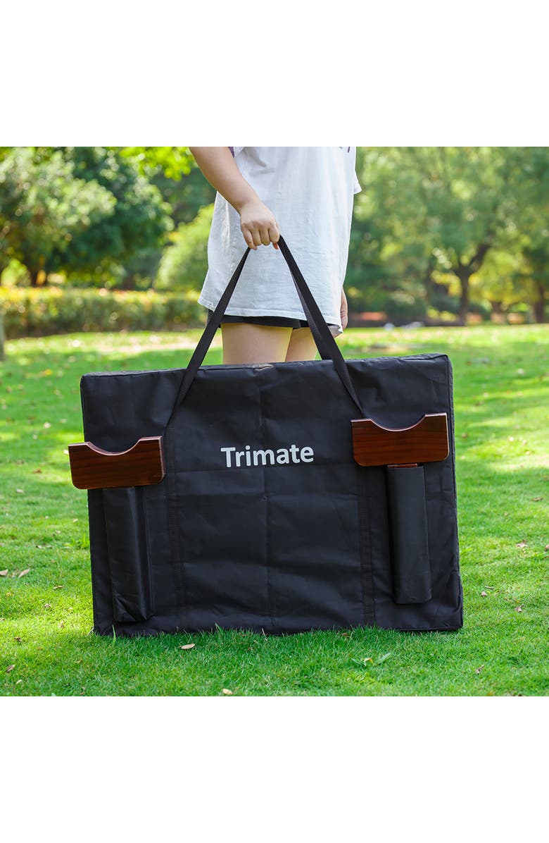 Trimate Wooden Giant Connect 4 Game, Alternate, color, Multicolored