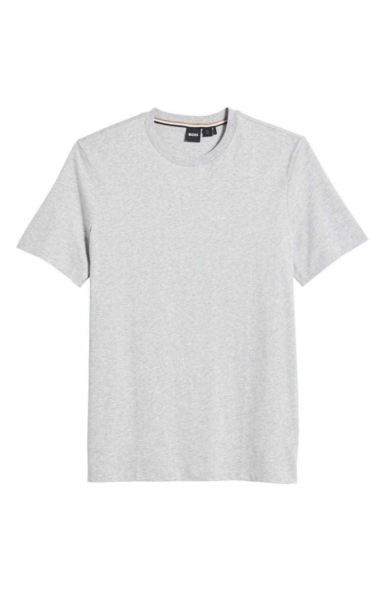 BOSS Thompson Solid T-Shirt, Alternate, color, Open Grey