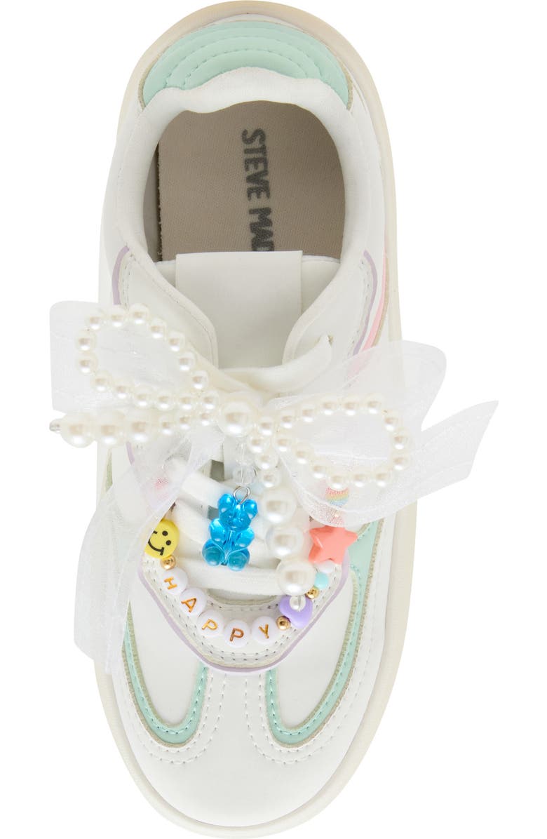 Steve Madden Kids' JSianna Platform Sneaker, Alternate, color, White Multi