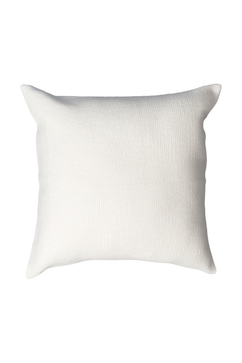 Solid Cotton Euro Pillow in Ivory, Main, color, Ivory